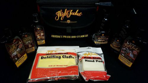 Aeroshell flight jacket aircraft  polish and cleaning treatment kit new
