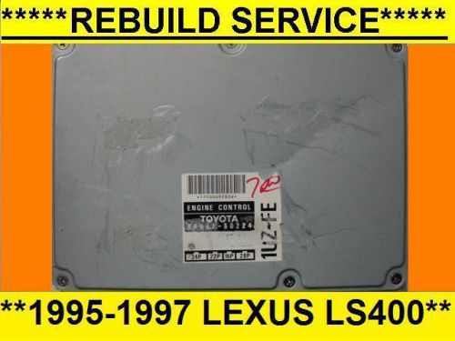 Rebuild service 1995,1996,1997 lexus ls400 engine computer, 4.0l base, ecu, ecm