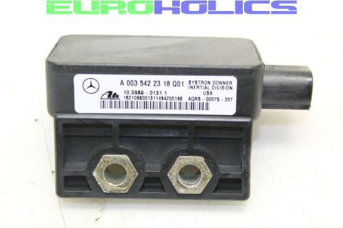 Oem mercedes w163 ml55 ml500 98-05 yaw turn rate sensor 0035422318 tested video