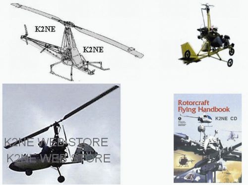 Honeybee- aw choppy - 2 gyrocopters &amp; rotorcraft handbook - 3 items on 1 cd