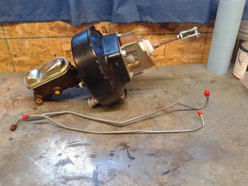 1960&#039;s gm a body type master cylinder w/booster for drum brakes