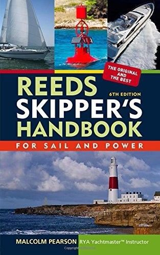 Reeds skipper&#039;s handbook - sail &amp; power boat book sailing cabin cruiser sloop .,