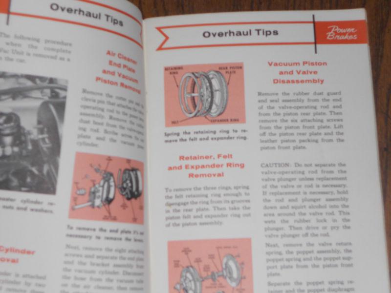 1960 FORD / POWER BRAKES / POWER STEERING / SHOP MANUAL / ORIGINAL BOOK, US $19.50, image 3