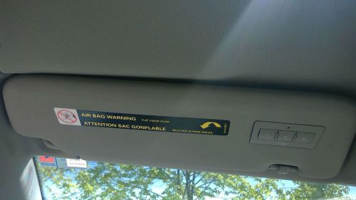 Sun visor audi a4 left 02 03 04 05 06 07 08 # 6023