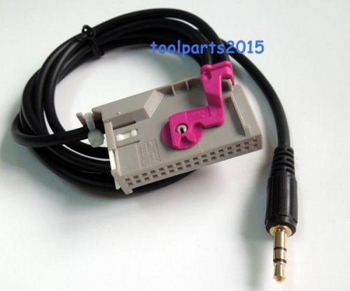Rns-e aux 32-pin male input cable for audi navigation plus a3 a4 a6 a8 tt r8 a2