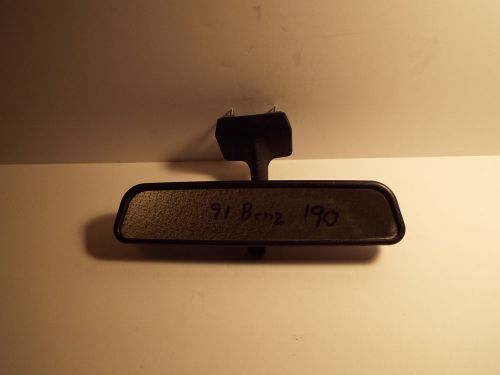 1991 mercedes benz 190. interior rear view mirror.used.