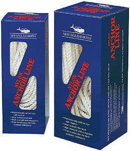 New england ropes 60601200100 anchorline 3/8 x 100 nylon