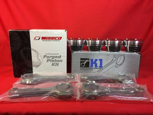 K1 long rods 156mm  wiseco  pistons k667m855ap 85.5mm mitsubishi evo 7