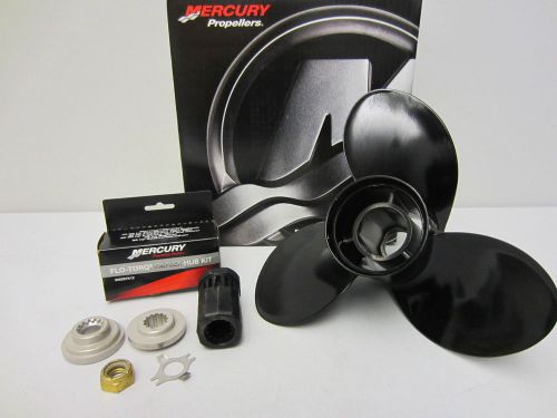 Mercury oem black max propeller 10-3/8x13 prop 48-73136a45 10.375 x 13 pitch