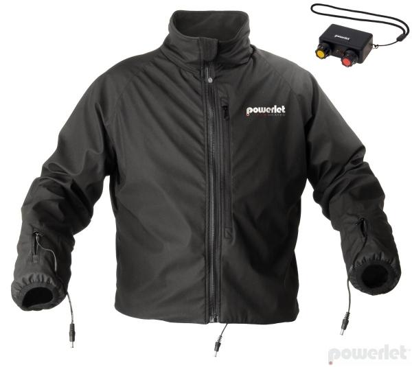 Powerlet  rapidfire heated jacket liner with dual wireless heat controller xs.