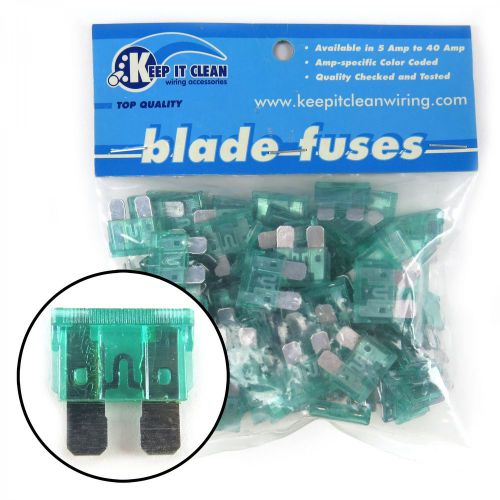30 amp atc blade fuses - bag 100battery terminal terminal speaker wire