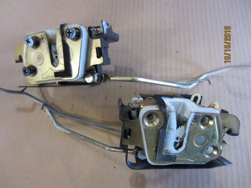 2 manual front l/r door latch lock actuator mazda protege 1995-1996-1997-1998