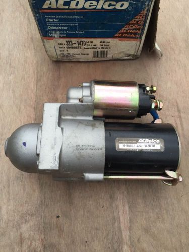 Starter motor acdelco gm original equipment 323-1470 &amp; 10465577