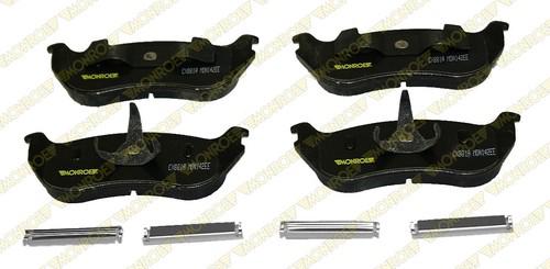 Monroe cx881a brake pad or shoe, rear-monroe ceramics brake pad
