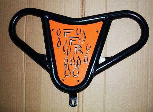 Raptor 350 fullflight bumper (black w/orange) screen