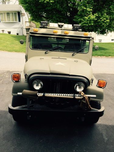 1977 a m general army jeep replica 232 6 motor automatic transmission