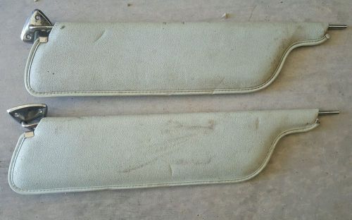 1965-66 ford mustang lh and rh sun visors originals