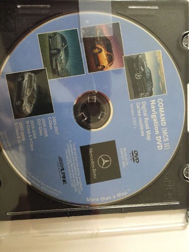 Mercedes benz navigation dvd version 2007.1