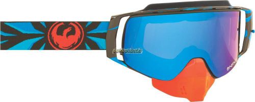 Dragon nfx2 snow factor w/blue steel and  yellow lenses