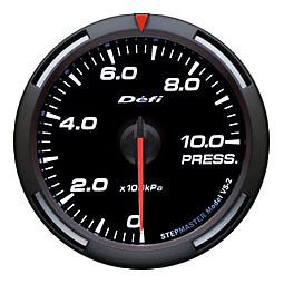 Defi racer gauge 60mm pressure meter df11606 white