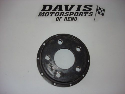 Aluminum brake hat 2" offset - 5 x 5" bolt pattern, 10 x 8 1/8" mounting