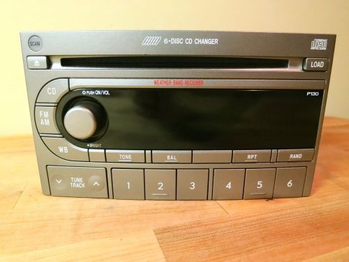 2003 04 05 06 oem subaru forester impreza legacy radio 6 cd changer player