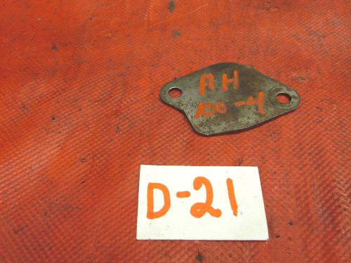 Austin healey 100-4, original fuel pump block-off plate, !!