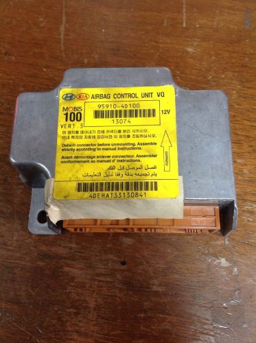 2007-2010 hyundai entourage~ oem air bag control module #95910-4d100