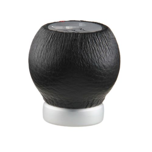 Leather car gear shift knob cover for toyota trd manual 5 speed