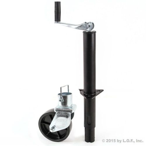 Find New 2000 lbs A Frame Topwind Trailer Jack with 6" Caster wheel in USA, United States, for