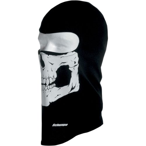 Schampa &amp; dirt skins blclv008 stretch full face lightweight mask skull one size