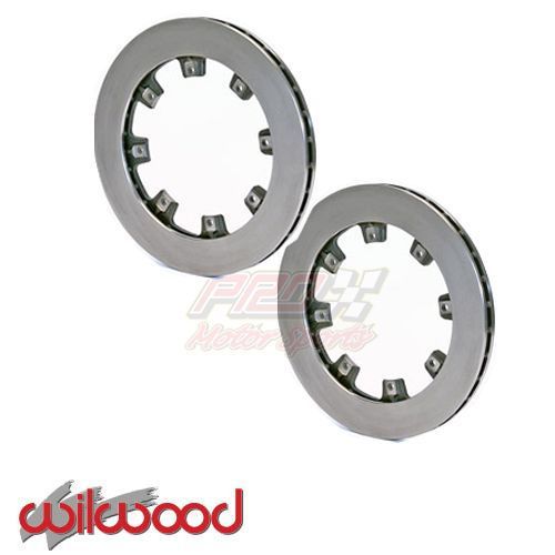 2 pk wilwood racing 8 bolt 32 vane 0.81 x11.75 "  rotor ump late model 160-0471