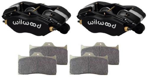 WILWOOD FORGED DYNALITE-M BRAKE CALIPERS & PADS,BLACK,1" DISCS,1.75 PISTONS,RACE, US $319.99, image 1