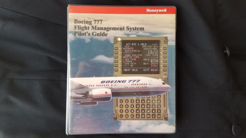 Honeywell fms pilot&#039;s manual boeing 777