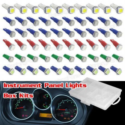 Find 60x T5 74 LED Dash Lights Instrument Panel Bulbs Replace kit For Subaru in Milpitas