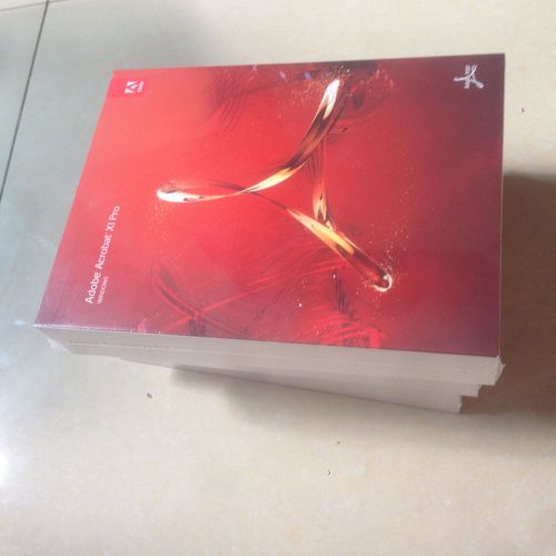Genuine adobe acrobat xi pro (retail) - full version for windows 65195200