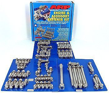 Arp engine &amp; accessory fastener kit 555-9601 ford 429 460 stainless 300