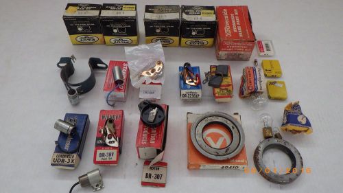 1951 buick 8 points, condensors, brushes, wheel cylinder kits.49, 50, 51, 52, 53