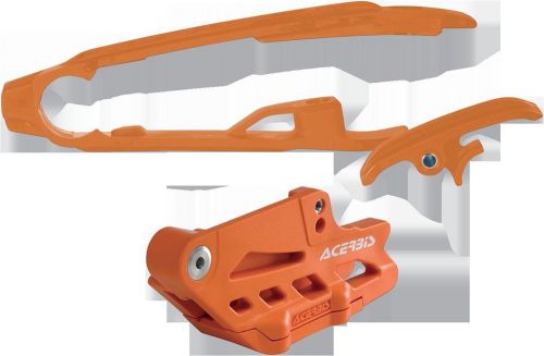 Acerbis 2314050036 chain guide orange