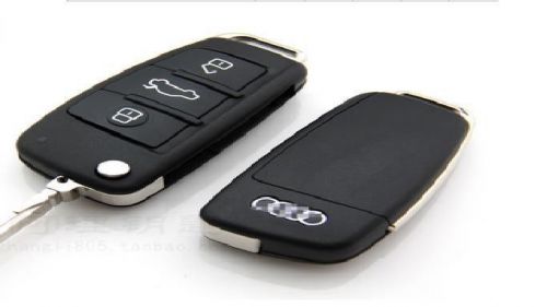 Audi a4 3 button flip remote key with 433mhz