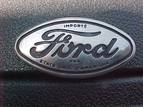 Rare 1931 french model a ford radiator emblem badge hood ornament logo