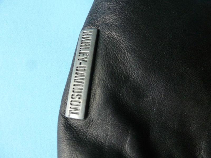 Harley Davidson Womens Black Leather Gauntlet Motorcycle Gloves Size S, US $59.95, image 2