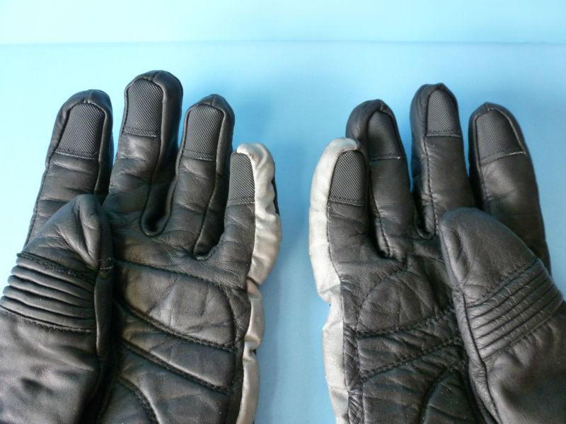 Harley Davidson Womens Black Leather Gauntlet Motorcycle Gloves Size S, US $59.95, image 6