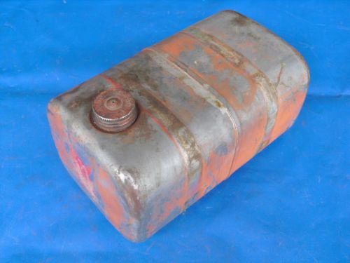 Vintage power products/etc go kart/minibike oem steel gas tank assembly $17.99