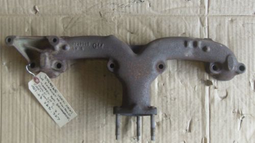 3749965 lh 5 generator exhaust manifold date code l 3 1 chevy 283/327 - 1957-63