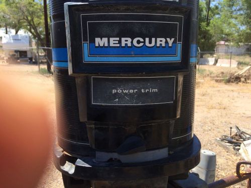1982  115 mercury elpt outboard motor, power trim unit