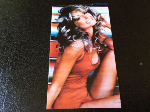 Vintage style hot farrah fawcett magnetic dash accessory hotrod rat chevy ford