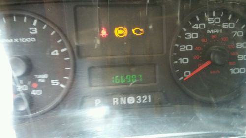 2005-07 ford f350 f250 powerstroke 6.0 diesel 4x4 cluster 166k miles