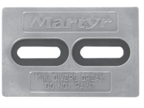 Martyr anodesmartyr  hull zinc anode 1/2" x 3.9" x 5.9" cmdivermini lc