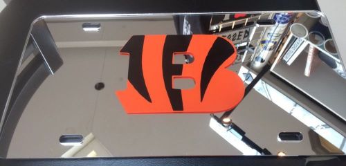 Nfl - acrylic cinncinatti bengals license plate
